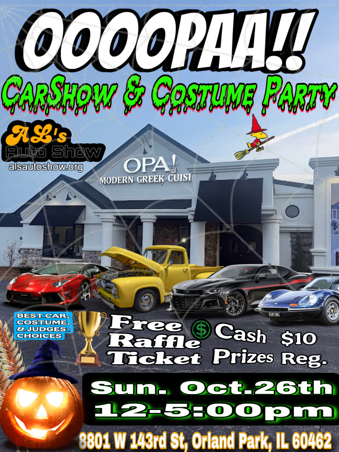 OOOOPAA!!! Car Show & Costume Party