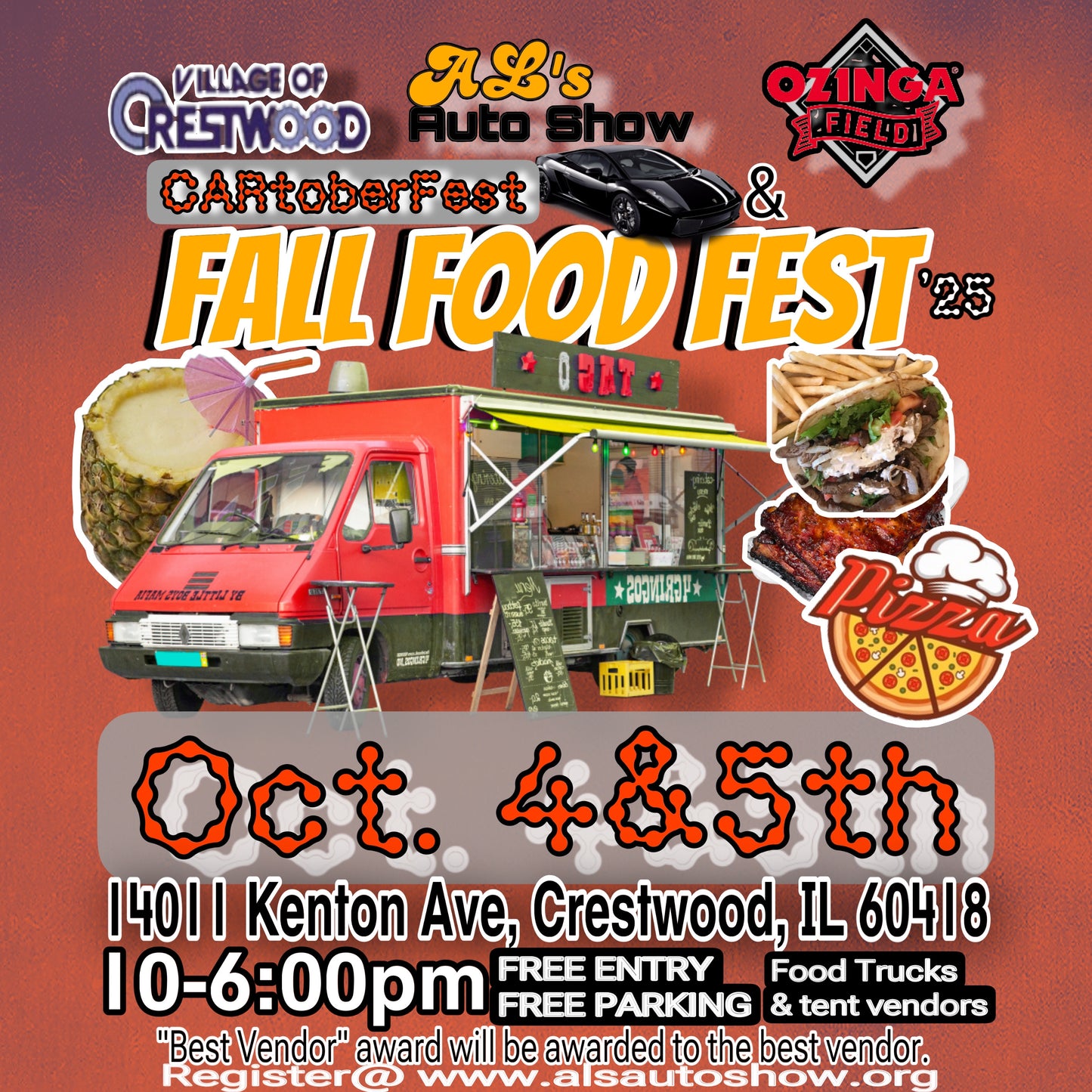 Dessert/Drinks/Snacks Vendor/Fall Food Fest '25