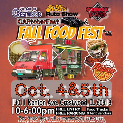 Dessert/Drinks/Snacks Vendor/Fall Food Fest '25