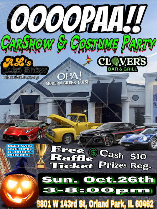 OOOOPAA!!! Car Show & Costume Party